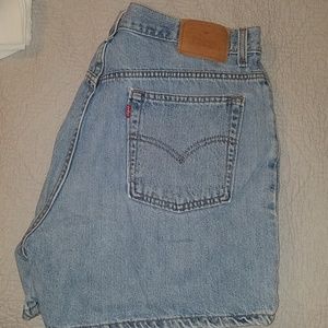 Vintage Levi High Waisted Shorts